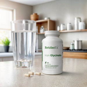 Iron Glycinate 29 mg | Gentle & Highly Absorbable Iron Supplement