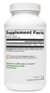 Load image into Gallery viewer, Iron Glycinate – Gentle, Highly Absorbable Ferrochel® Iron (29 mg) by RetzlerRx® Dr. Retzler’s Line of Premier Supplements HormoneSynergy