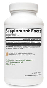 Iron Glycinate 29 mg | Gentle & Highly Absorbable Iron Supplement