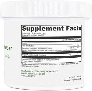 Load image into Gallery viewer, RetzlerRx® Magnesium L-Threonate Powder – Highly Absorbable Magtein® for Brain &amp; Cognitive Support - Berry Flavor Brain and Mood Support Dr. Retzler’s Line of Premier Supplements HormoneSynergy