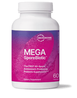 Load image into Gallery viewer, Mega SporeBiotic 60 Capsules by Microbiome Labs HormoneSynergy® / RetzlerRx® Gut Health, Histamine &amp; Probiotics HormoneSynergy