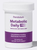 Load image into Gallery viewer, Pendulum Life Metabolic Daily Pro | Probiotic Supplement for Metabolic Health, Gut Microbiome &amp; Glucose Support* | Akkermansia, Clostridium butyricum &amp; Bifidobacterium | Vegan, Non-GMO | 30 Capsules