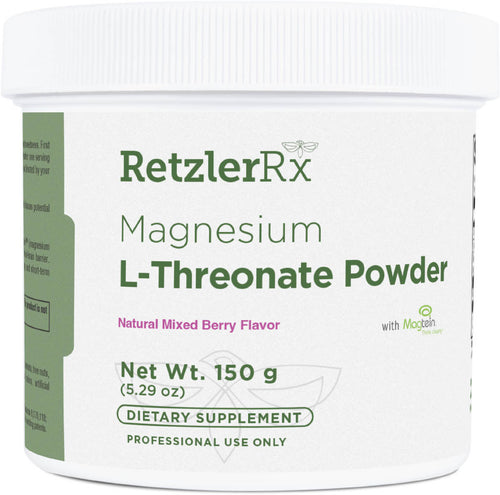 Magnesium L-Threonate Powder Mixed Berry Flavor by RetzlerRx™