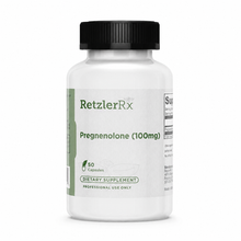 Load image into Gallery viewer, Micronized Pregnenolone 100 mg 60 Capsules | Hormonal Balance &amp; Cognitive Support | RetzlerRx®