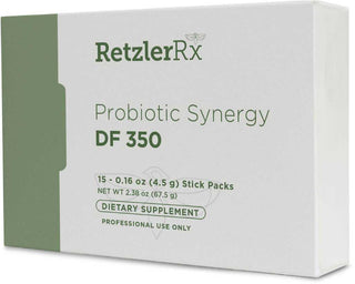 Load image into Gallery viewer, RetzlerRx Probiotic Synergy DF350 high potency probiotic for gut health microbiome balance and immune support