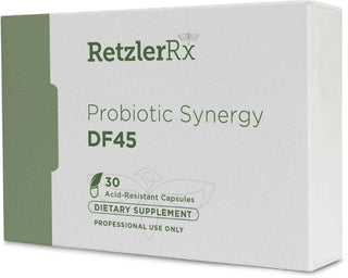 Load image into Gallery viewer, RetzlerRx Probiotic Synergy DF 45 high-potency probiotic for digestive health, microbiome balance, and immune support