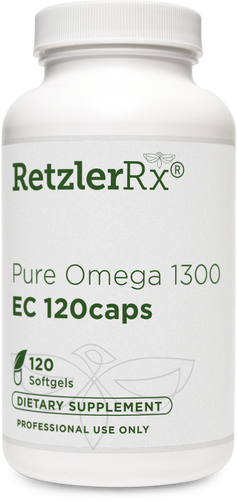 Pure Omega 1300 EC - 120 Capsules by RetzlerRx™