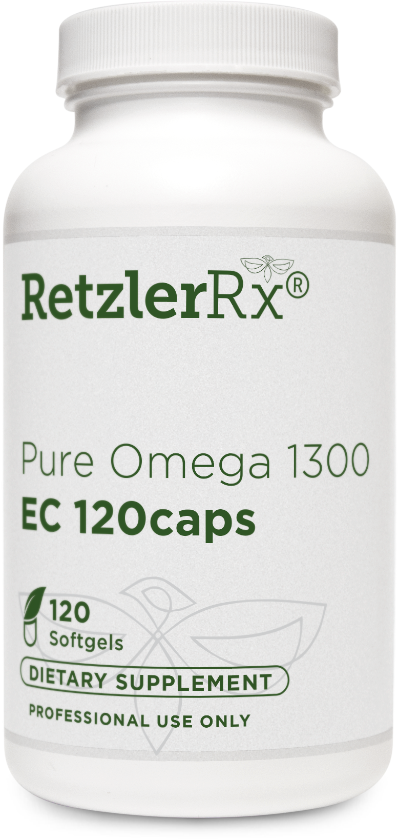 Pure Omega 1300 EC - 120 Capsules by RetzlerRx™