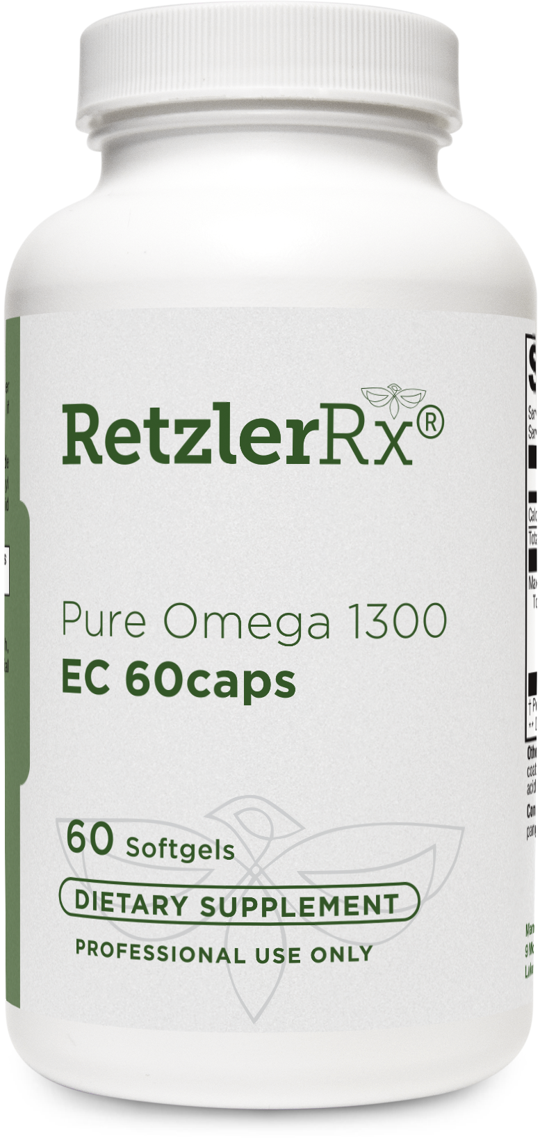 Pure Omega 1300 EC - 60 Capsules by RetzlerRx™