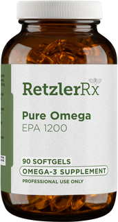 Load image into Gallery viewer, HormoneSynergy Pure Omega EPA 1200 high-dose EPA-only fish oil softgels for cardiovascular and inflammatory support