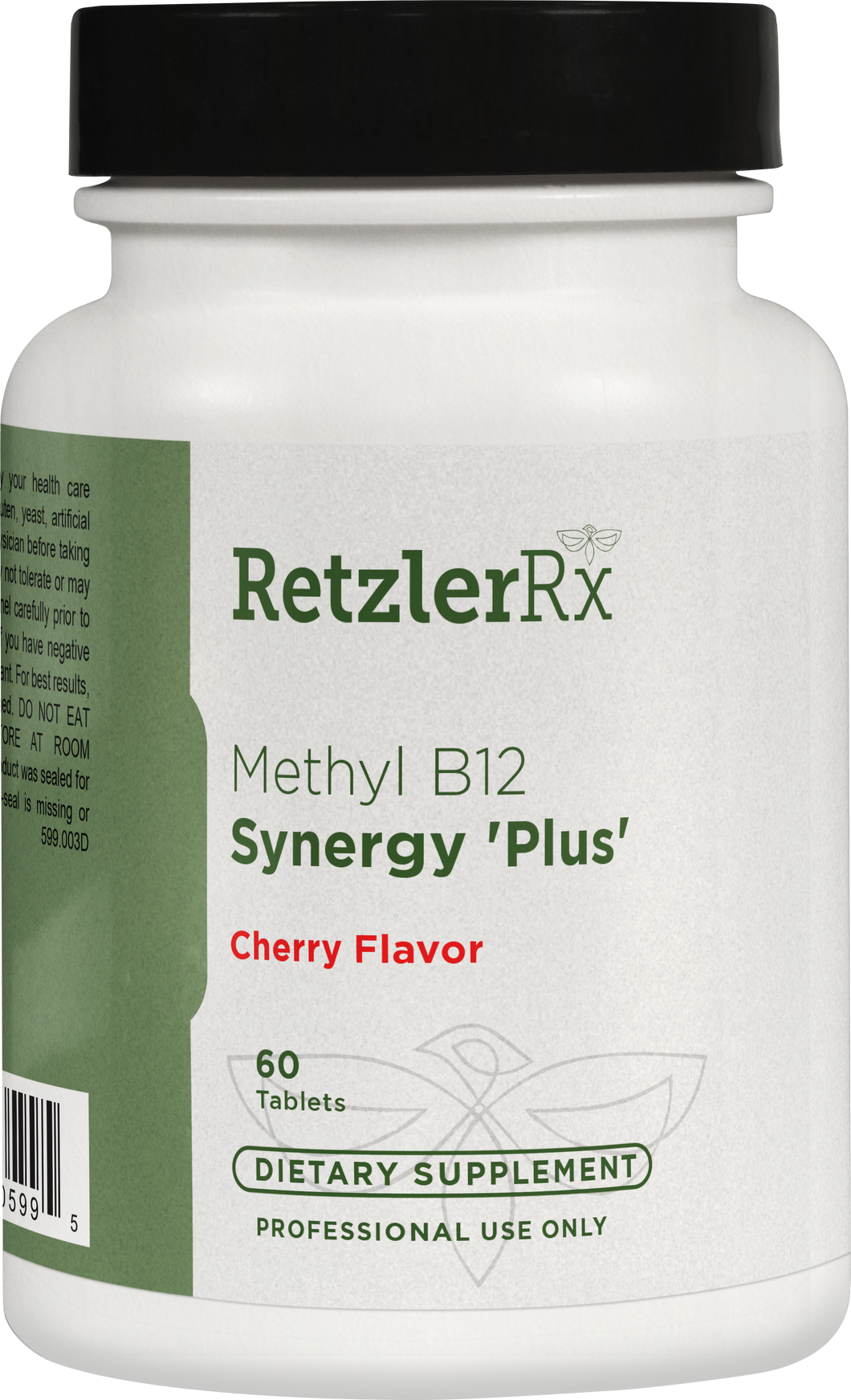 Methyl B12 Synergy Plus - Cherry - 60 tablets by RetzlerRx™