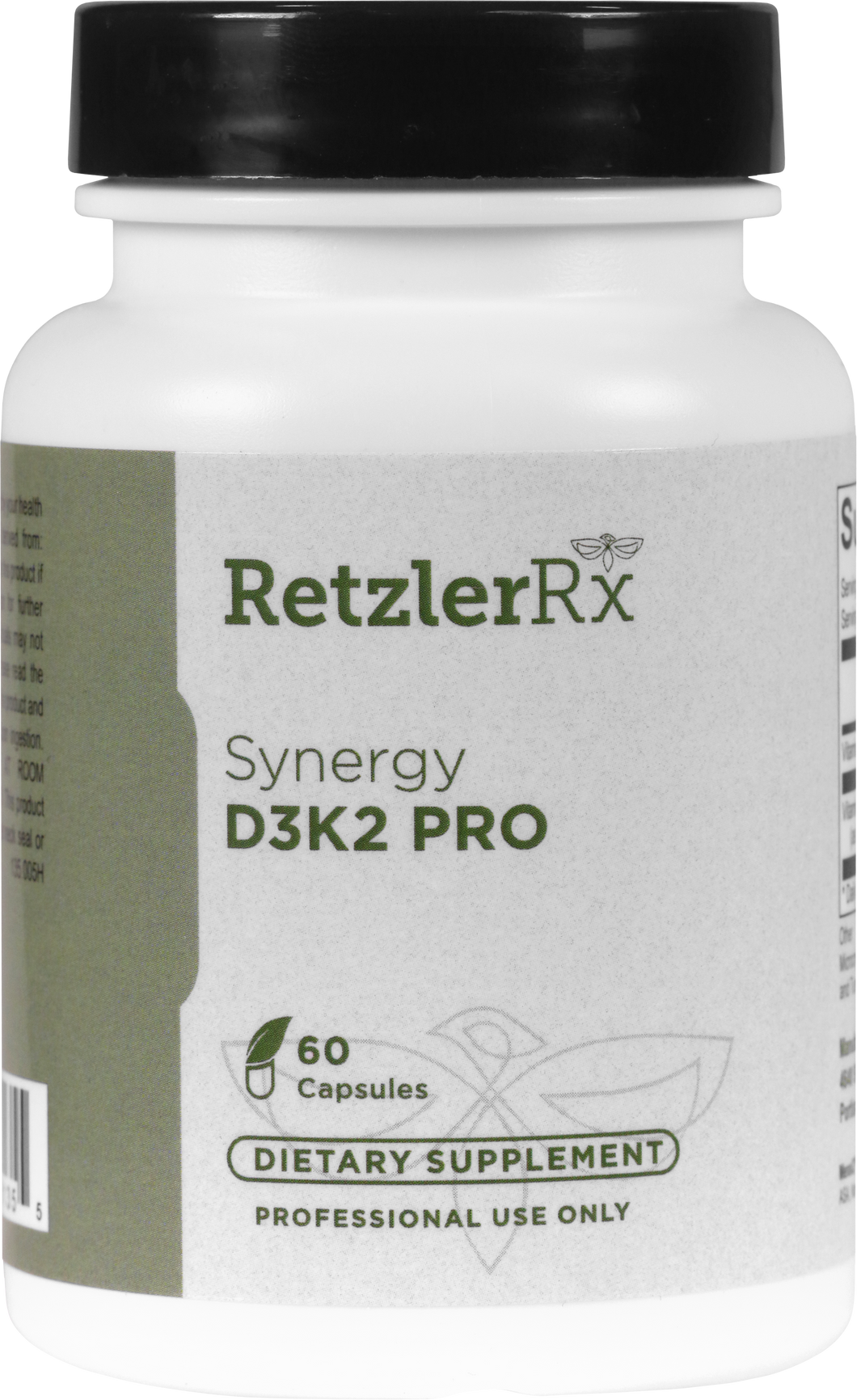 Synergy D3K2 PRO (5,000 IU D3 + 180 mcg. K2) by RetzlerRx™