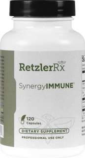 Load image into Gallery viewer, RetzlerRx Synergy Immune with vitamin C, D3, zinc, NAC, and quercetin for immune and antioxidant support