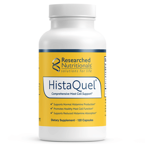 HistaQuel 120 Capsules (GMO Free) by Researched Nutritionals