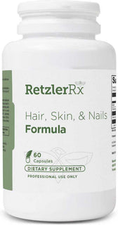 Load image into Gallery viewer, RetzlerRx Hair Skin and Nails Formula for collagen support skin elasticity hair strength and nail health