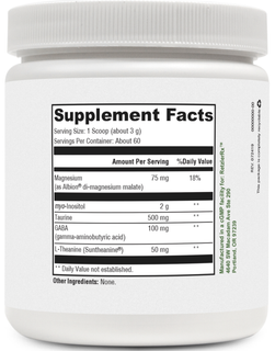 Load image into Gallery viewer, Relax Synergy - Un-Flavored Calm &amp; Stress Support Drink Mix Brain and Mood Support Dr. Retzler’s Line of Premier Supplements HormoneSynergy