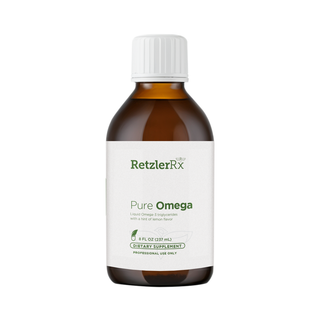 Load image into Gallery viewer, Pure Omega Liquid – High-Potency Omega-3 Fish Oil in Triglyceride Form RetzlerRx® Omega 3's Cardiometabolic &amp; Heart Health Collection HormoneSynergy