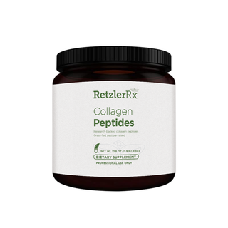 Load image into Gallery viewer, Collagen Peptides – Hydrolyzed Collagen Powder with FORTIGEL®, FORTIBONE® &amp; VERISOL® by RetzlerRx® Protein and Collagen Dr. Retzler’s Line of Premier Supplements HormoneSynergy