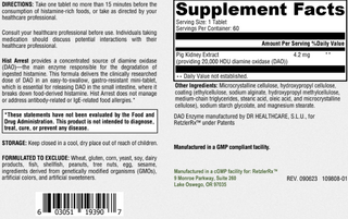Load image into Gallery viewer, RetzlerRx® Hist Arrest – Diamine Oxidase (DAO) for Histamine Balance Histamine Block Dr. Retzler’s Line of Premier Supplements HormoneSynergy