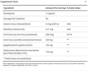 UltraFlora® Healthy Weight with Akkermansia