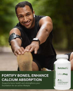 Load image into Gallery viewer, UltraMag – Albion® TRAACS® Magnesium Lysinate Glycinate by RetzlerRx® Minerals Dr. Retzler’s Line of Premier Supplements HormoneSynergy