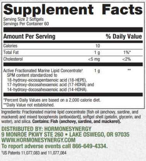 Load image into Gallery viewer, RetzlerRx® Synergy SPM – Specialized Pro-Resolving Mediators for Recovery &amp; Inflammation Balance - 120 Count Inflammation Dr. Retzler’s Line of Premier Supplements HormoneSynergy