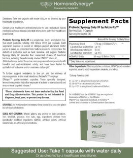 Load image into Gallery viewer, Probiotic Synergy Daily DF30 – Daily Gut &amp; Immune Support by RetzlerRx® Probiotics Dr. Retzler’s Line of Premier Supplements HormoneSynergy