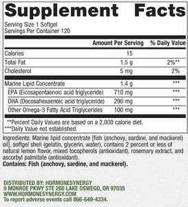 OmegaSynergy EPA-DHA 1000 mg.