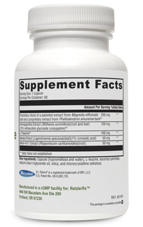 Load image into Gallery viewer, RetzlerRx® Stress Resolve – Natural Stress &amp; Mood Balance Formula Dr. Retzler’s Line of Premier Supplements HormoneSynergy