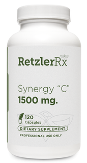 Load image into Gallery viewer, RetzlerRx Synergy C 1500 mg with BioPerine vitamin C for immune support, collagen production, and antioxidant protection