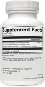 Synergy Curcumin 95 - BCM-95® Curcumin Complex by RetzlerRx™