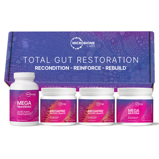 Load image into Gallery viewer, Total Gut Restoration Kit 2 – Advanced Gut Health &amp; Microbiome Support | Microbiome Labs Dr. Retzler’s Line of Premier Supplements HormoneSynergy
