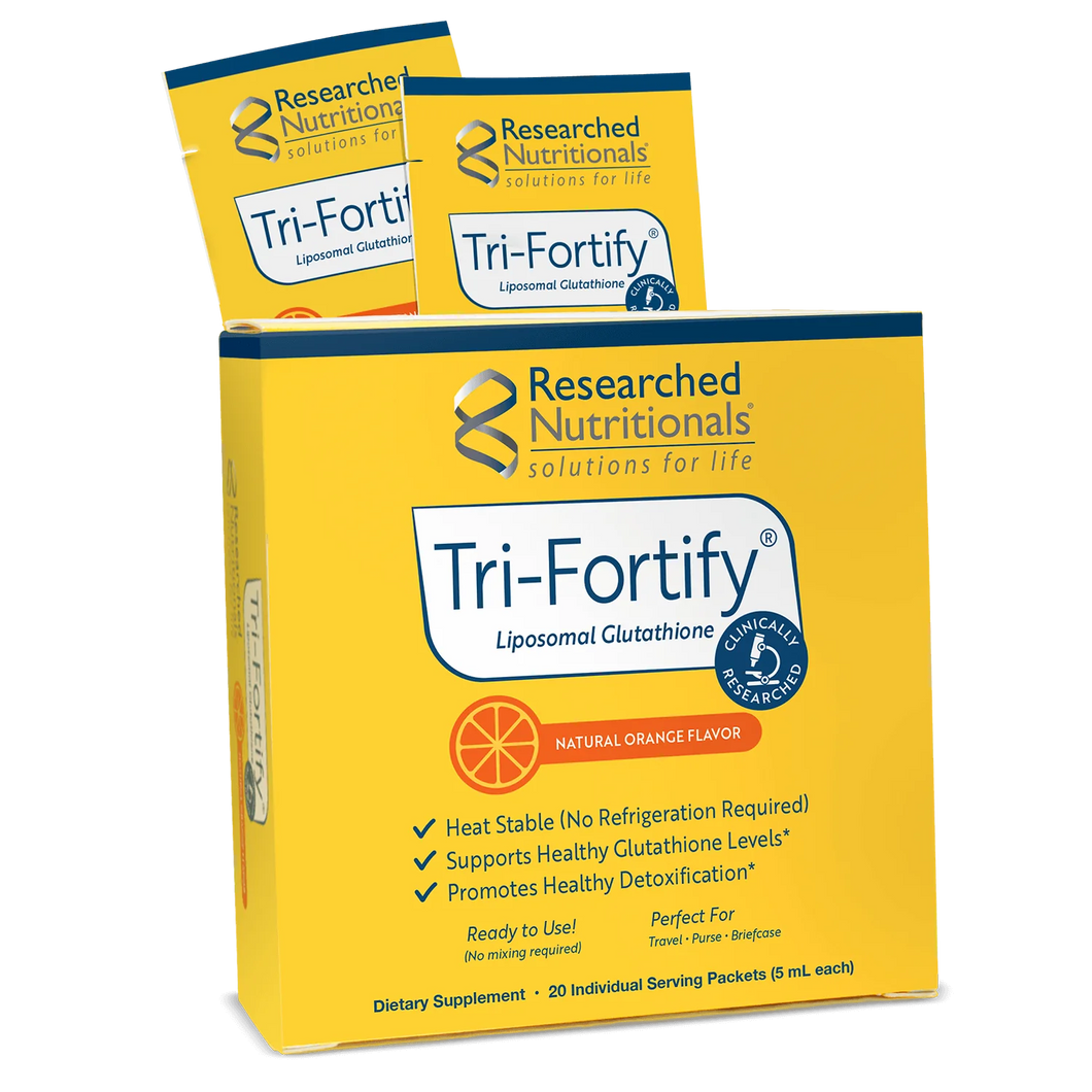 Tri-Fortify® Liposomal Glutathione Packets Orange - 20 Servings by Researched Nutritionals®®