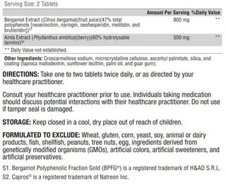 Load image into Gallery viewer, RetzlerRx® Bergamot Synergy Plus – Heart &amp; Metabolic Wellness Formula Cardiovascular Support Cardiometabolic &amp; Heart Health Collection HormoneSynergy