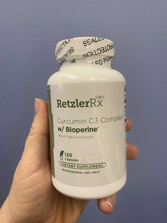 Load image into Gallery viewer, Curcumin C3 Complex – High Absorption Turmeric Extract with BioPerine® by RetzlerRx® Dr. Retzler’s Line of Premier Supplements HormoneSynergy