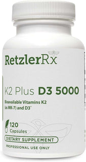Load image into Gallery viewer, K2-D3 5000 120 Capsules Cardiometabolic &amp; Heart Health Collection HormoneSynergy