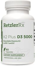 Load image into Gallery viewer, K2-D3 5000 60 Capsules