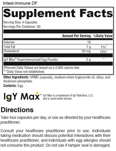 Intest-Immune DF - Hyperimmune Egg by RetzlerRx™