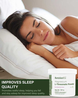 Load image into Gallery viewer, RetzlerRx® Magnesium L-Threonate Powder – Magtein® Cognitive &amp; Sleep Support UNFLAVORED Brain and Mood Support Dr. Retzler’s Line of Premier Supplements HormoneSynergy