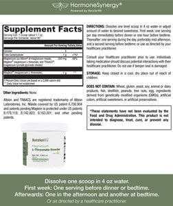 Magnesium L-Threonate Powder by RetzlerRx® | Brain Health & Cognitive Support | Magtein UNFLAVORED