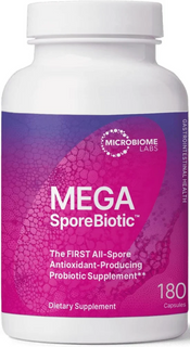 Load image into Gallery viewer, Mega SporeBiotic 60 or 180 Capsules by Microbiome Labs (old / new labels may vary during label update)