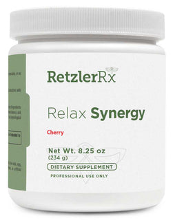 Load image into Gallery viewer, RetzlerRx Relax Synergy cherry stress support drink mix for calm mood and relaxation