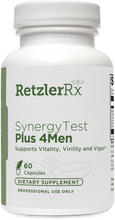 Load image into Gallery viewer, SynergyTest Plus 4Men - Supports Vitality, Virility and Vigor* by RetzlerRx™